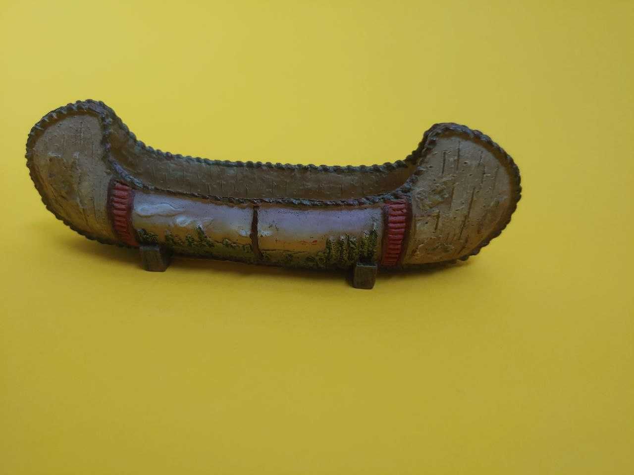 Каное Каноэ canoe ручная роспись игрушка сувенир из Канады