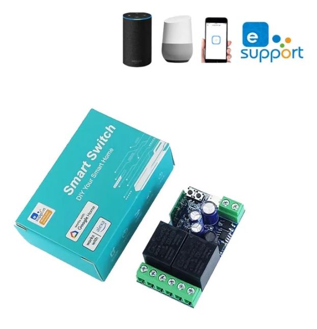 Przekaźniki 2CH eWeLink Wifi + RF 2,4Ghz 7-48V USB