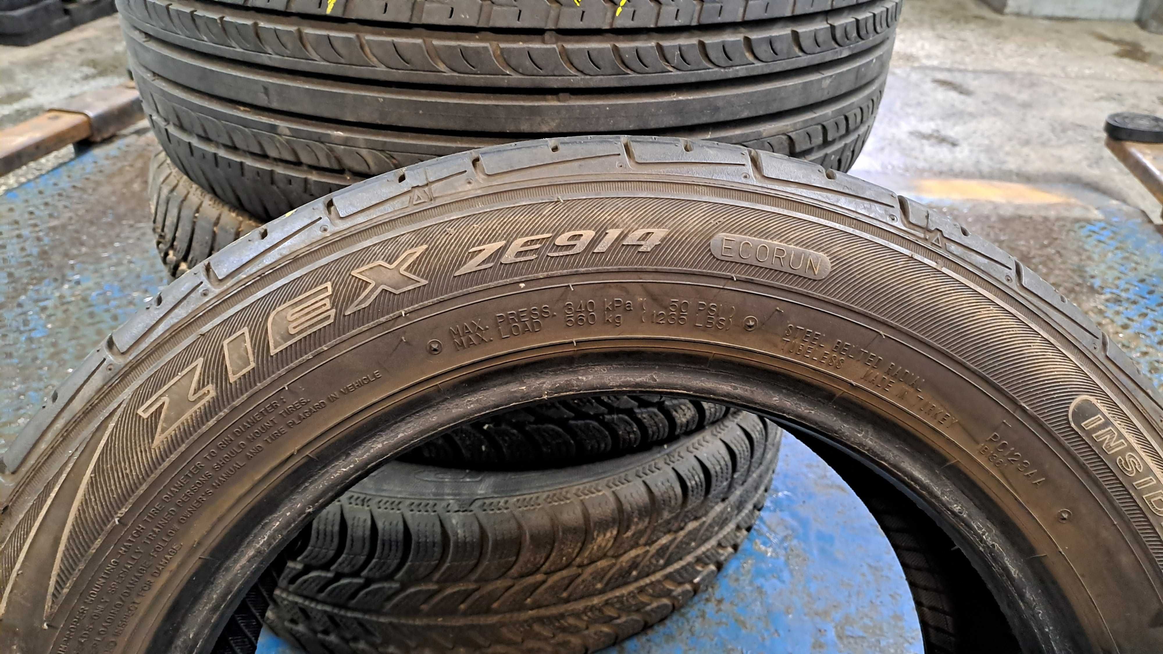 185/60r15 falken opony letnie uzywane 7mm bieznik