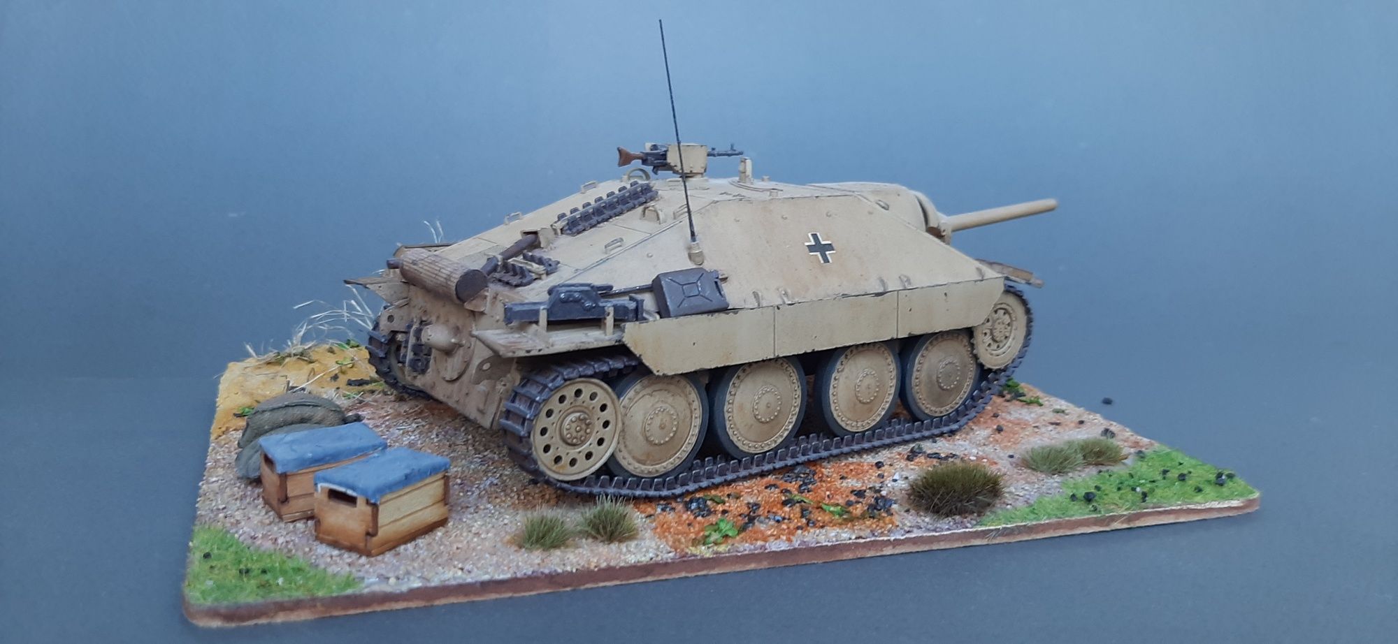 Модель немецкой САУ  Hetzer 1/35