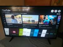 Smart TV 43" LG 4K UHD HDR WIFI YouTube Netflix Dvbt2 Hevc