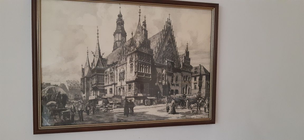 Obrazek -stary rynek Wrocławia
