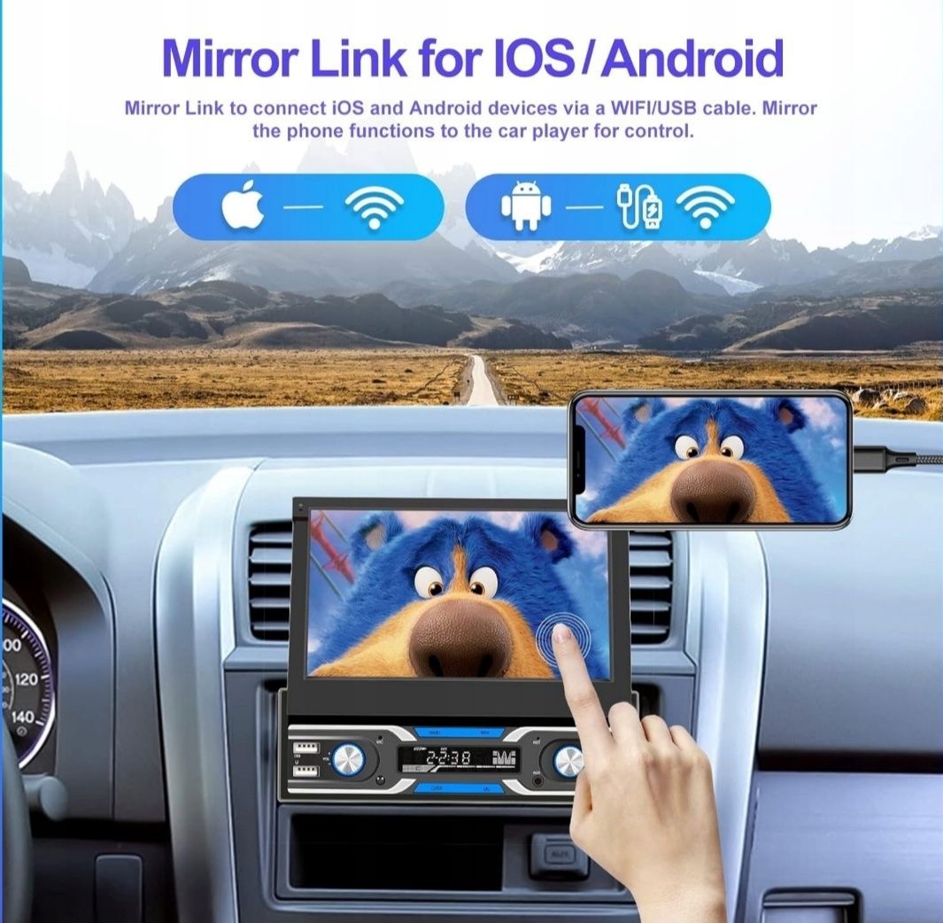 Radio Android auto 7cali