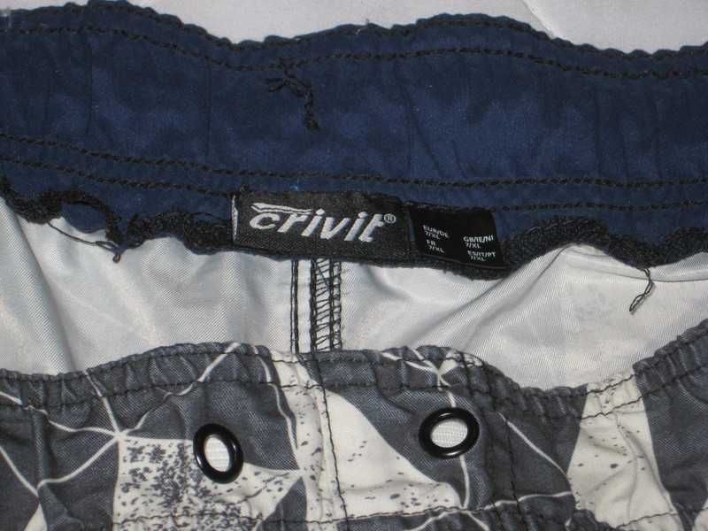 Spodenki krótkie spodnie szorty duże Crivit XL kieszenie pas 96-114cm