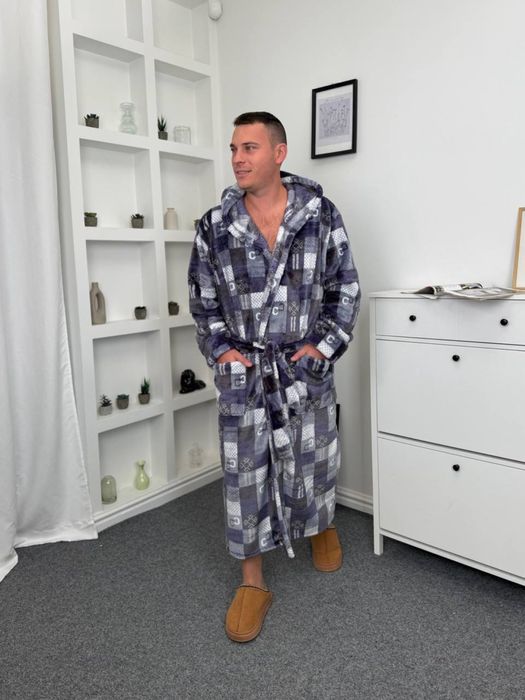 Мужской+Женский теплый халат/Чоловічий+Жіночий теплий халат А