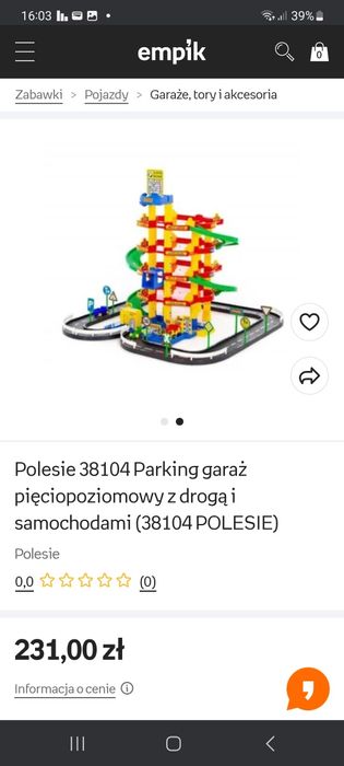 Auto parking Polesie