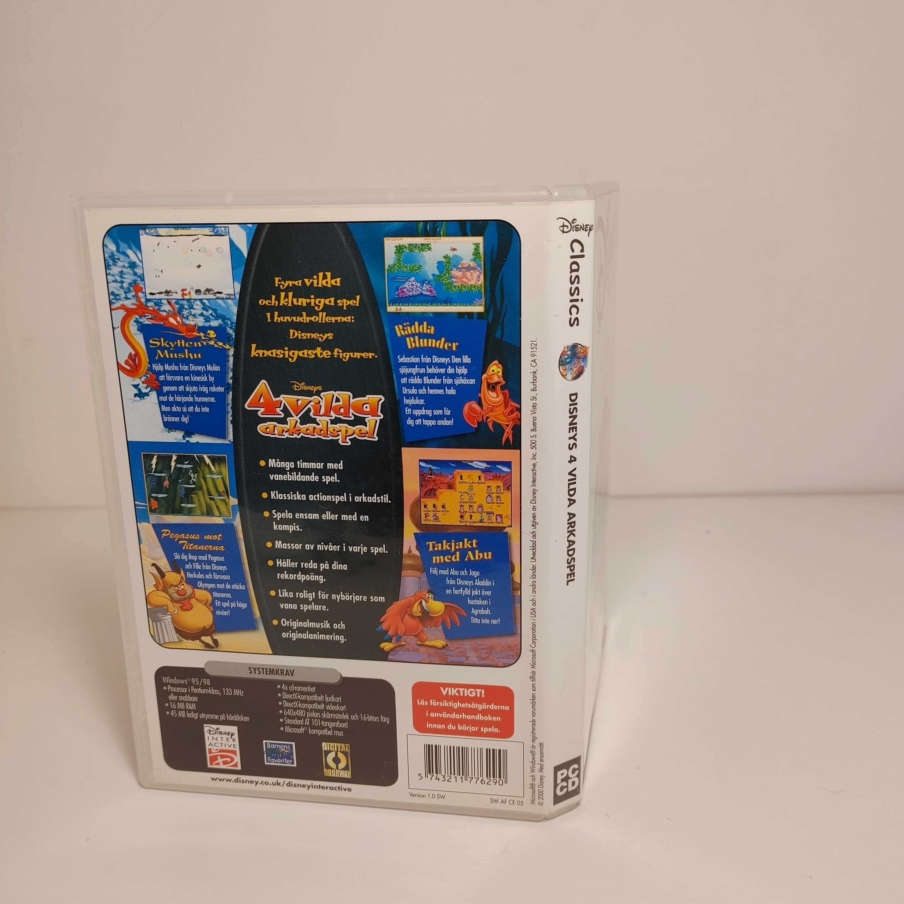 Gra RETRO na PC Disney Classics - cztery klasyczne gry arcade