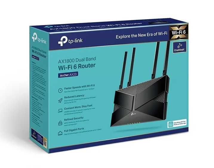 Дводіапазонний Wi-Fi 6 роутер Archer AX23 AX1800