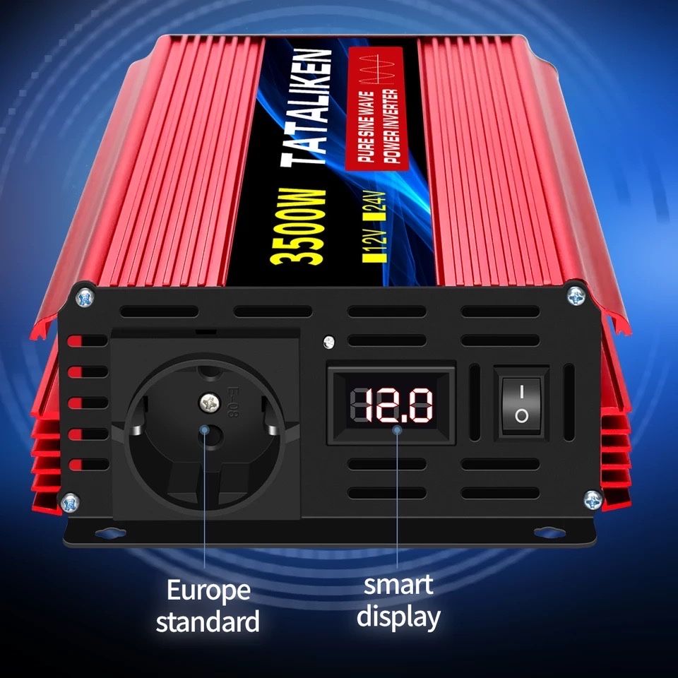 ИНВЕРТОР 220V Правильная синусоида 12V Преобразователь напряжения