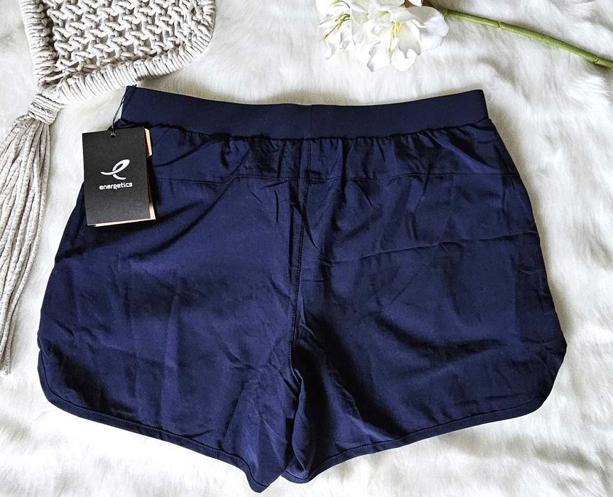 Spodenki sportowe dziewczęce szybkoschnące 2w1 Energetics rozm. 176