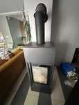Piec stalowy koza THOR VIEW Ø 150 8 kW