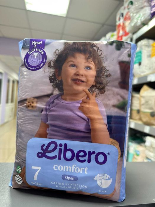 Підгузки Libero Comfort 7 розмір 21 шт 270 грн