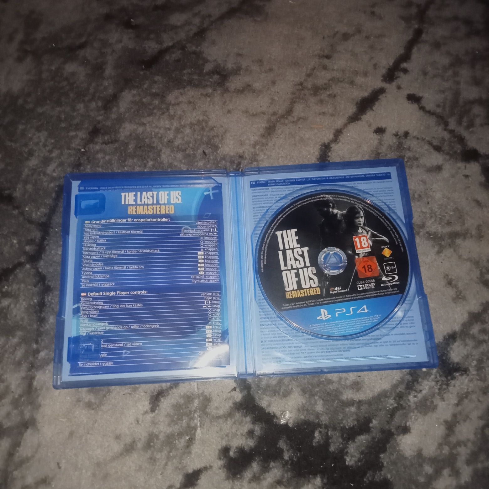 Гра The last of us remastered на playstation 4
