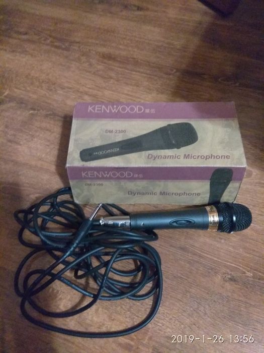 Микрофон KENWOOD для караоке