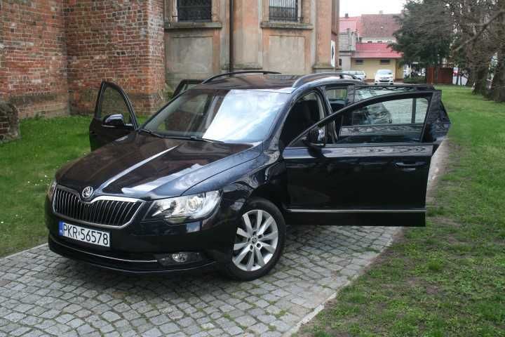 polski salon skoda superb benzyna + gas
