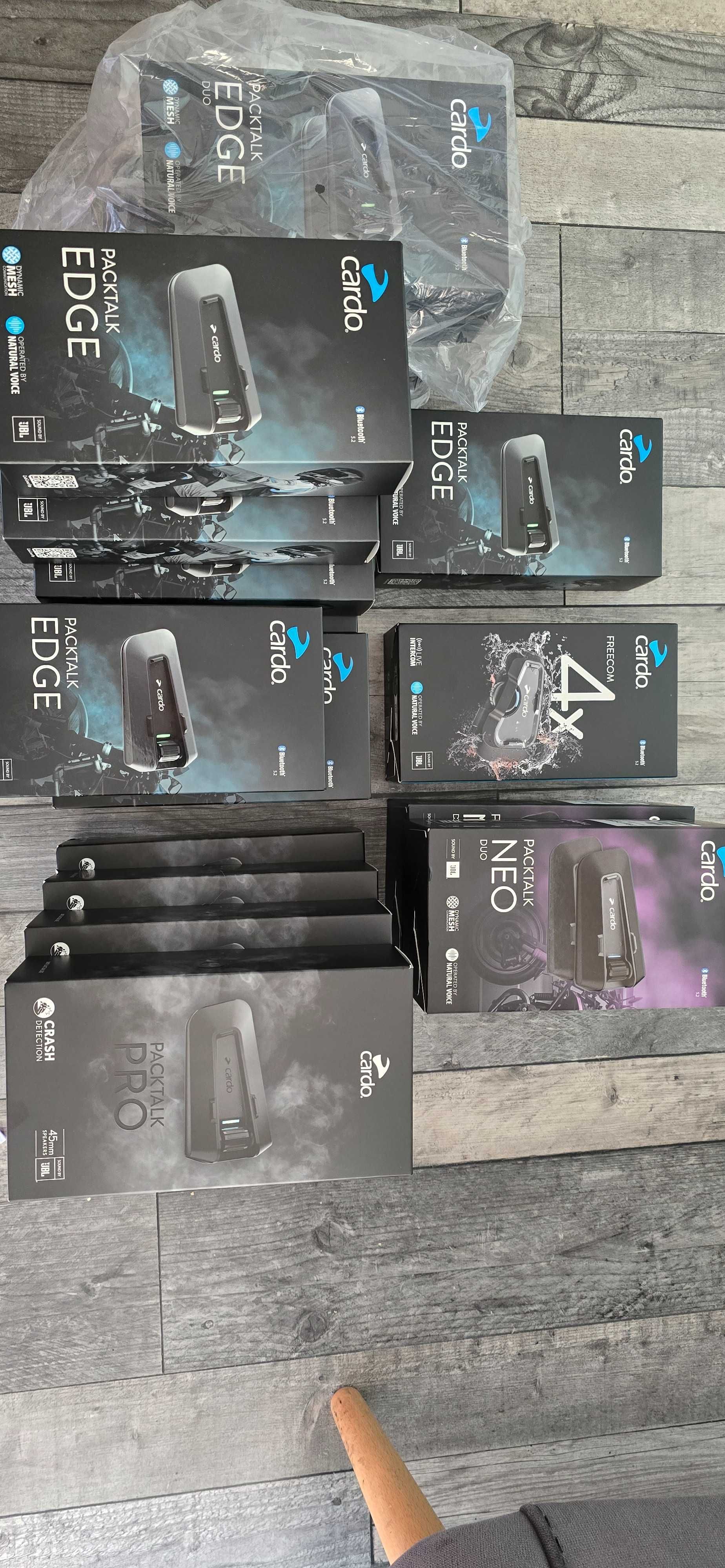 Interkom cardo / interkomy cardo Kraków packtalk pro packtalk edge