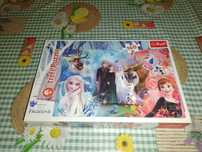 Puzzle kraina lodu 160el.