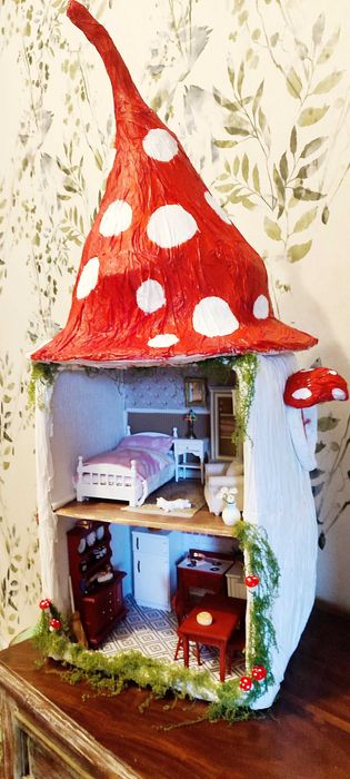 Casa Cogumelo - Casa de bonecas