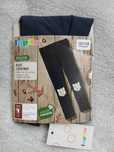 Granatowe leginsy lupilu 122