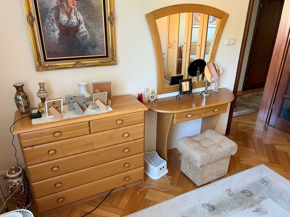 Kompletna sypialnia, eleganckie olchowe meble z dostawą!