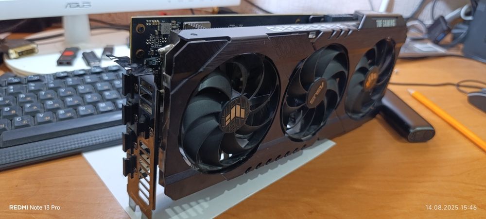 Відеокарта RTX 3070 Asus Tuf OC Gaming