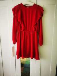 Czerwona sukienka Mohito 38