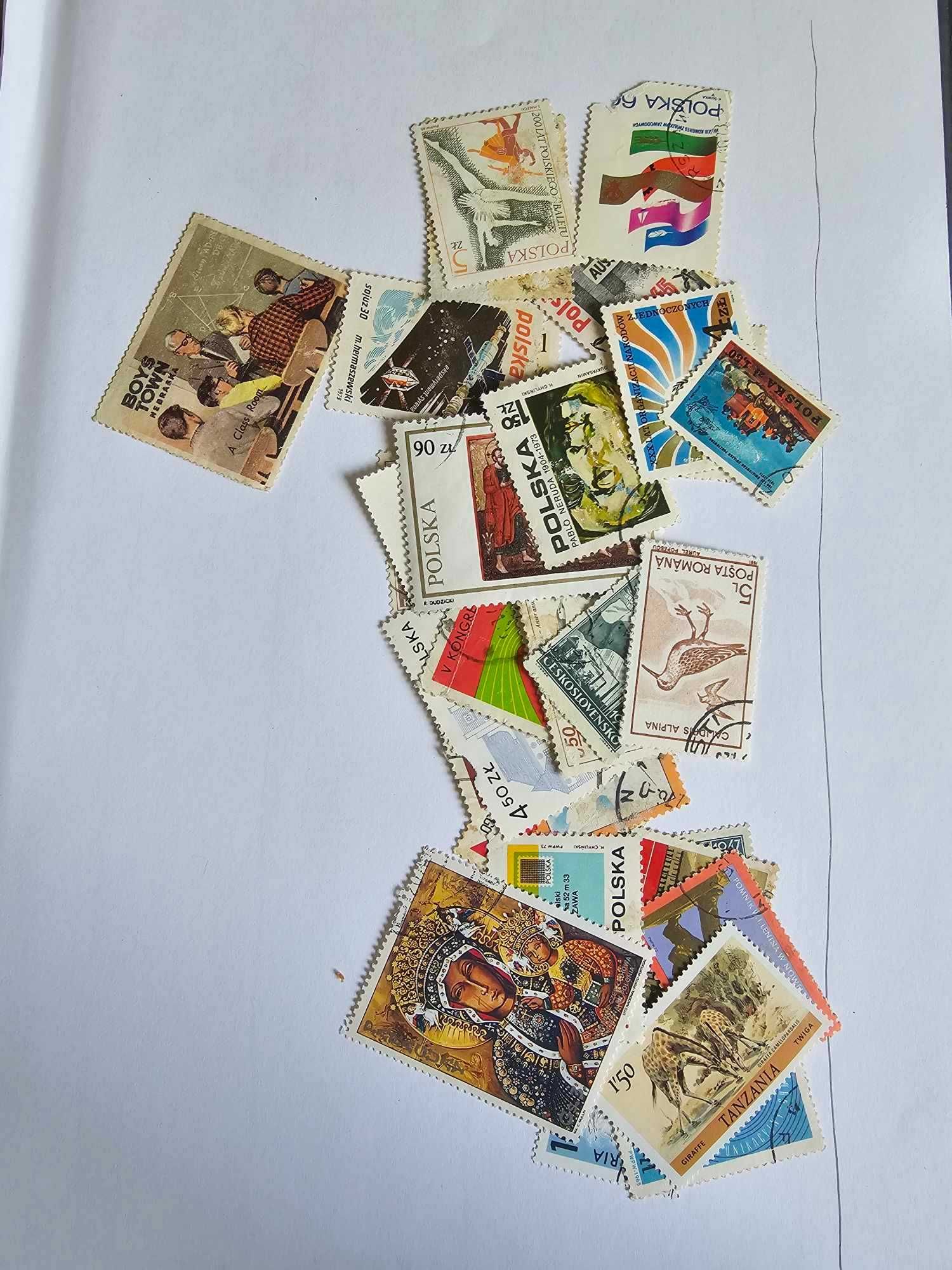 znaczki kolekcja na sztuki