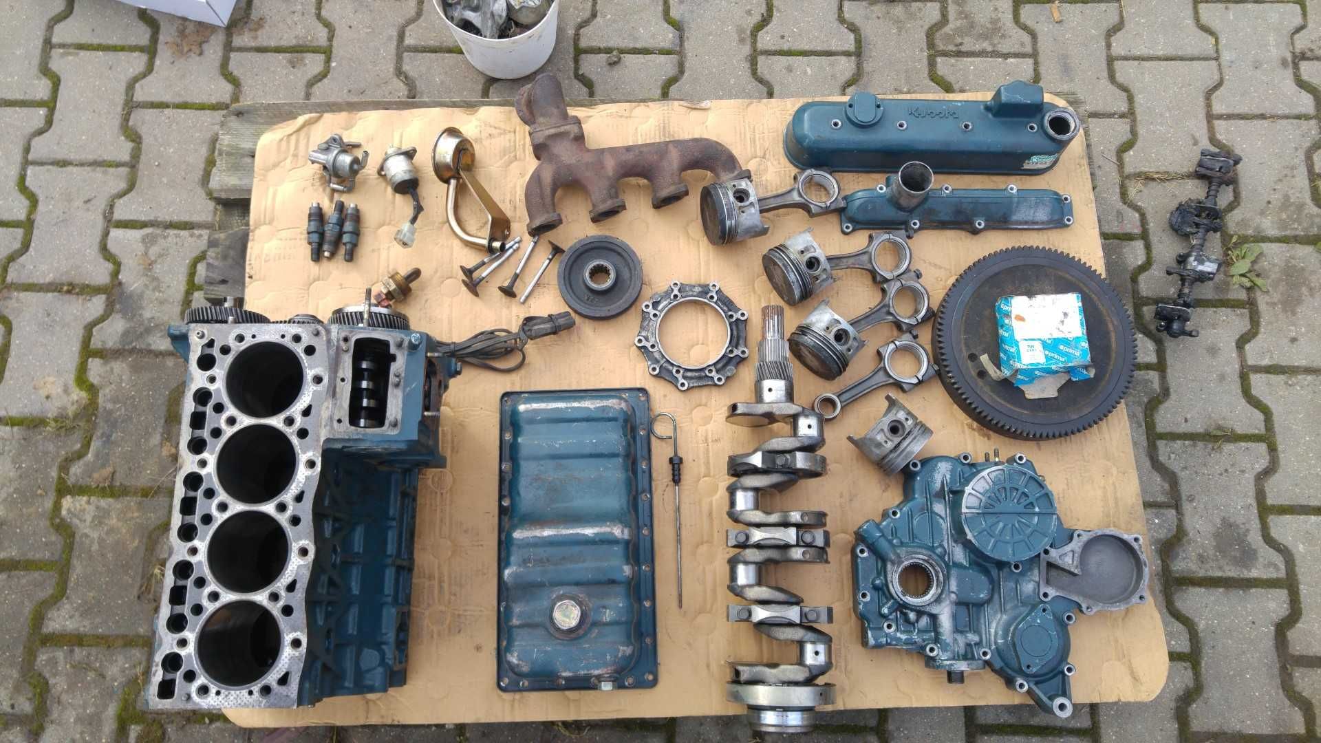 Silnik Perkins KD 103-10 Mitsubishi L3E Yanmar 3TNE72 Kubota Na części