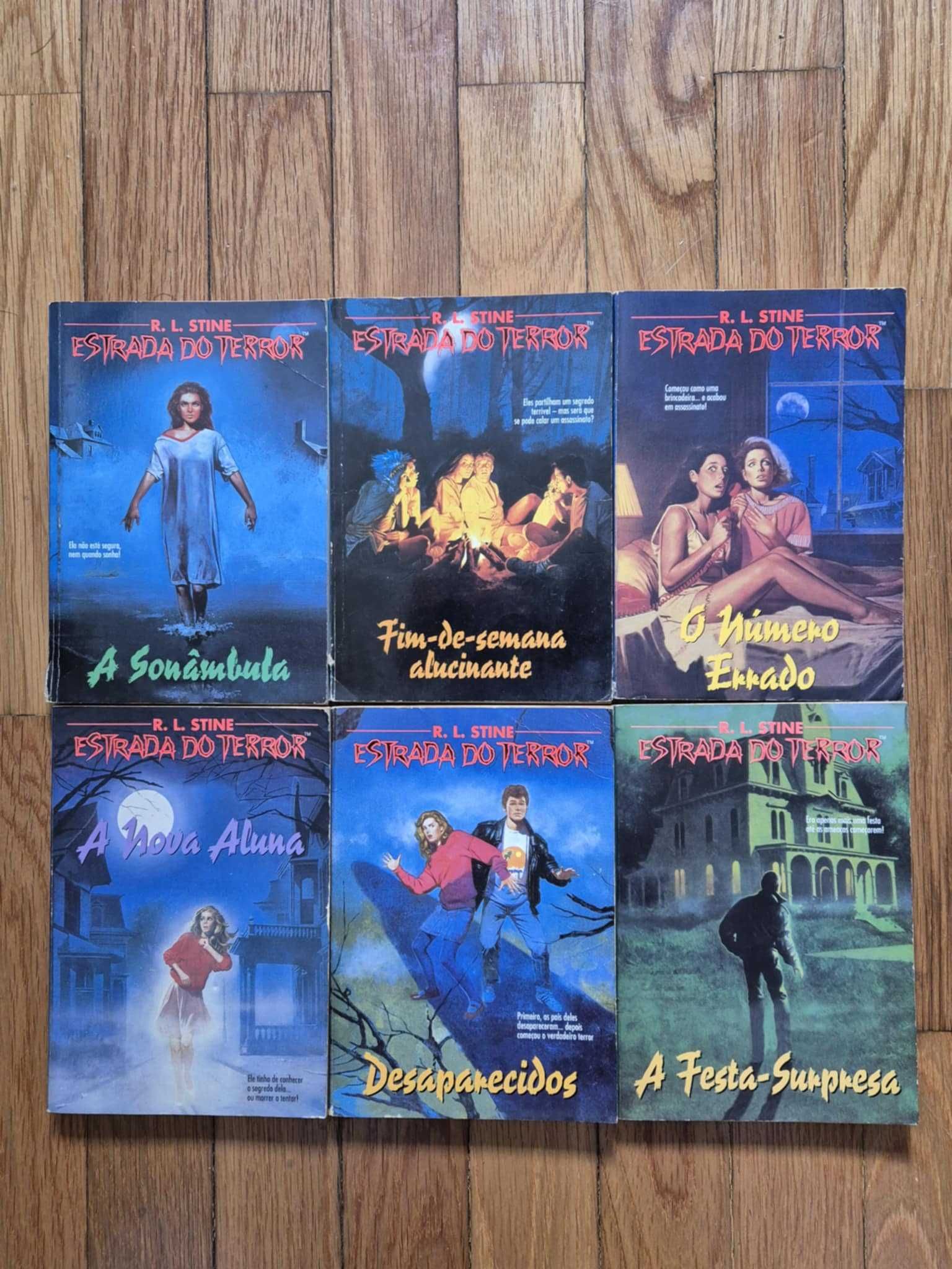 Livros Estrada do Terror de R.L. Stine