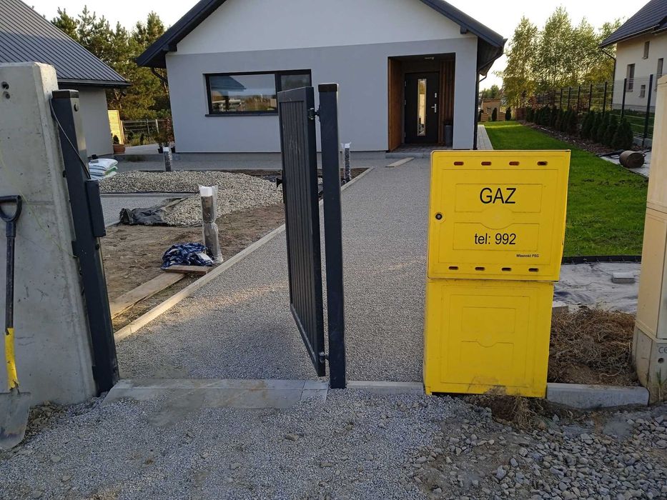 Układanie kostki brukowej brukarstwo,minikoparka,prace ziemne