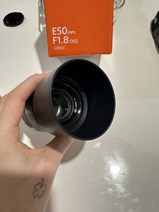 Обʼєктив Sony 50 мм 1.8