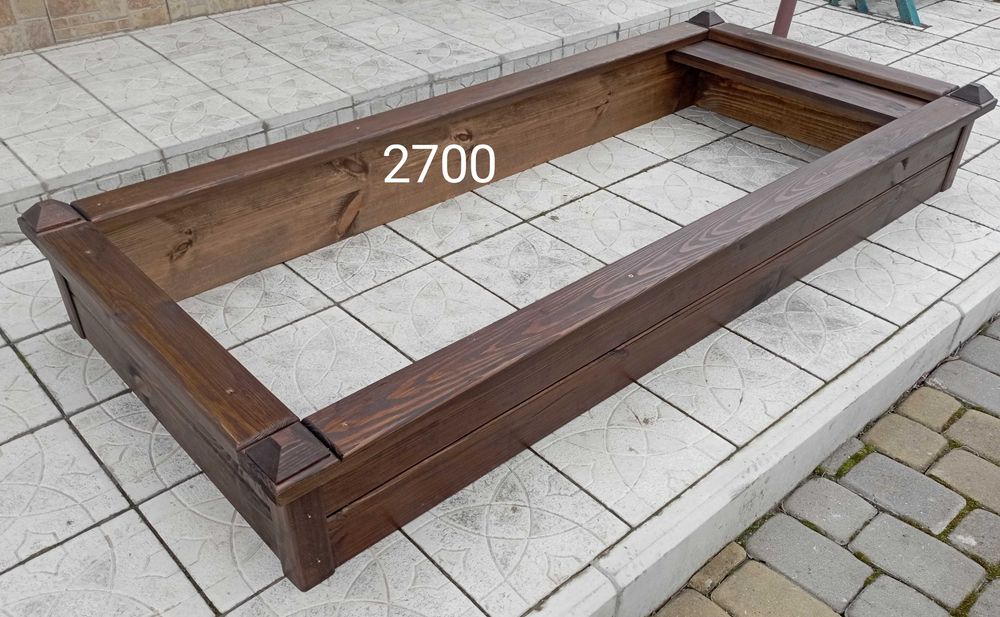 Надгробок дерев'яний гробівець обрамівка на цвинтар кладовище