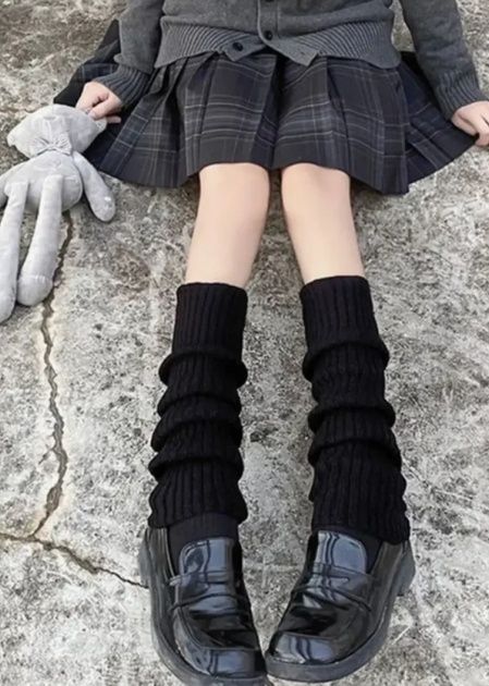 Гетри   жіночі в'язані з вовни альпаки, довгі