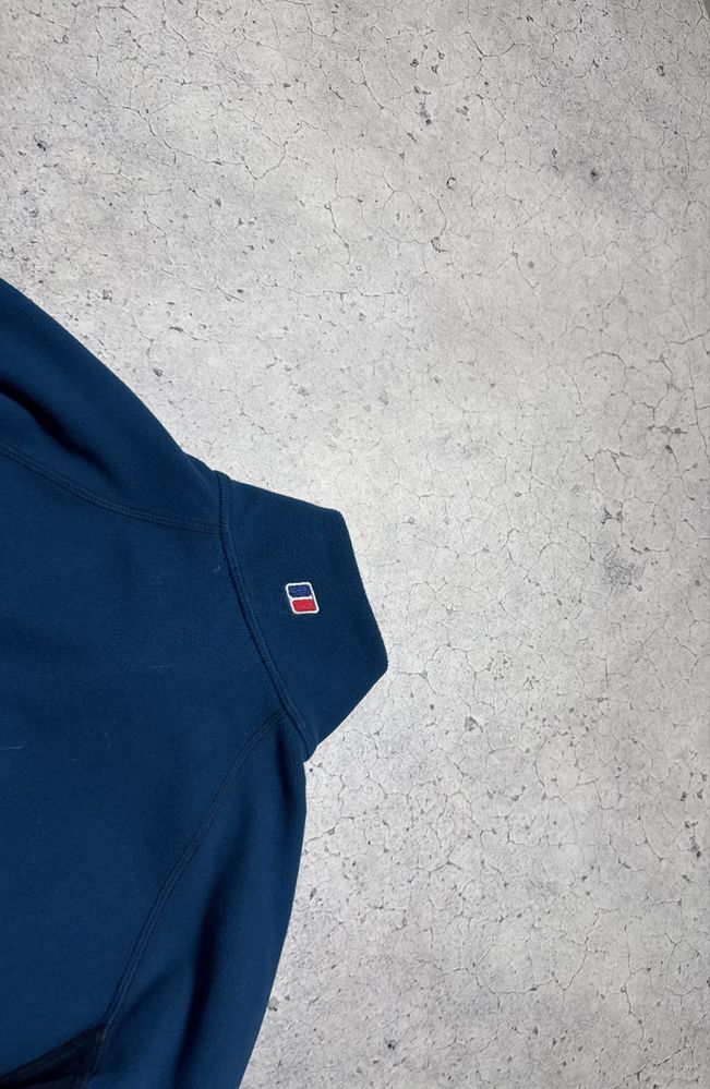 Мужская Флисовая Кофта Berghaus 1/4 Зип Оригинал Идеал M
