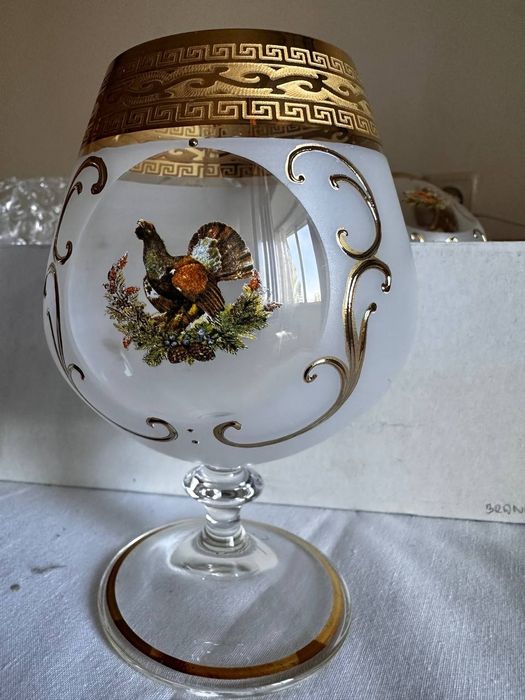 Подарунковий набір чарок Gift Hunter с графином 6 рюмок,