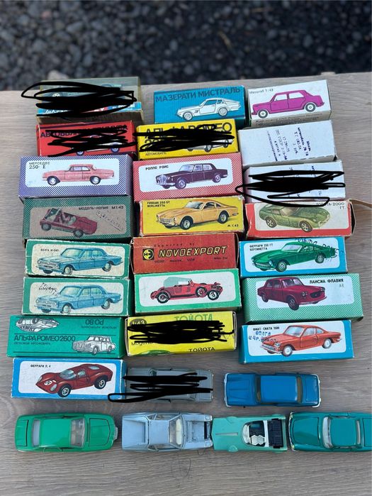 Продам моделі ссср 1/43