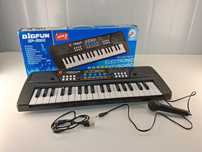 H119 Elektroniczny Keyboard Bigfun BF-430A1 Z Mikrofonem Dla Dzieci