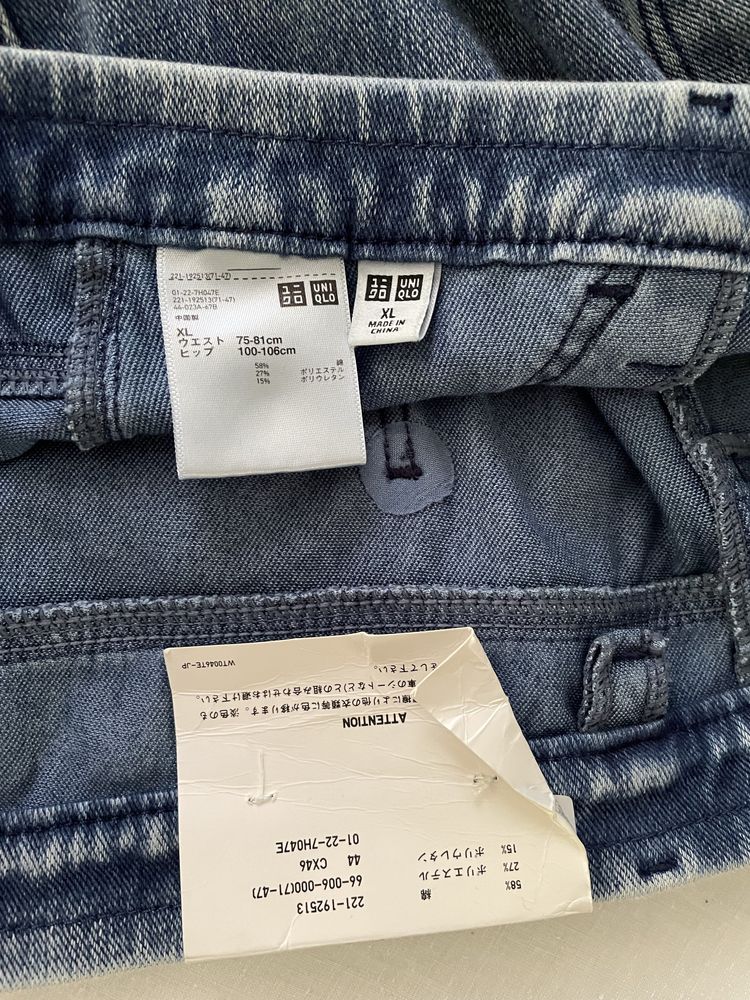 Денім легінси Uniqlo poзмір ХЛ (48-50)