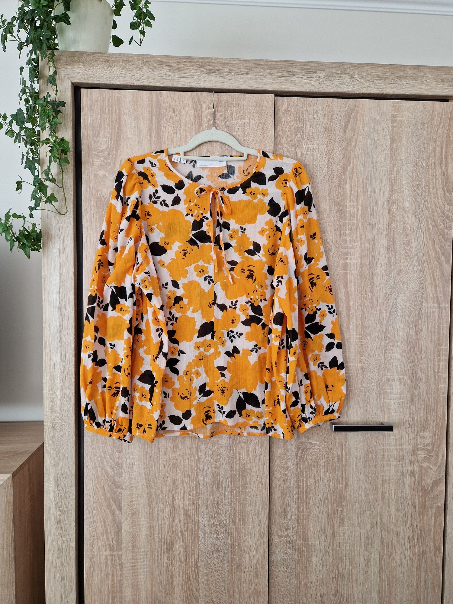 Koszula selected femme 38 bawelna kwiaty