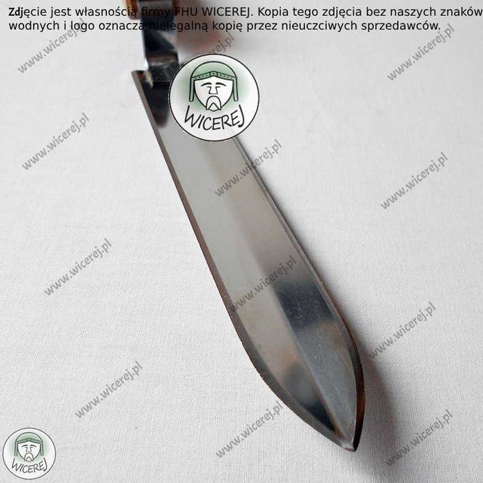 Nóż do Odsklepiania Nierdzewny z Profilowanym Ostrzem 20cm hartowany