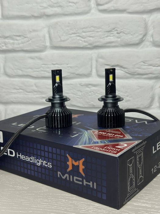 Автосвітло Лед Michi Can 35W, 50W, 75W 110w H1, H3, H7, H11, HB3, HB4