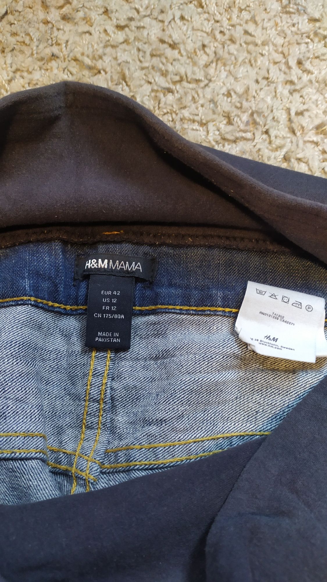 Dżinsy ciążowe H&M Mama