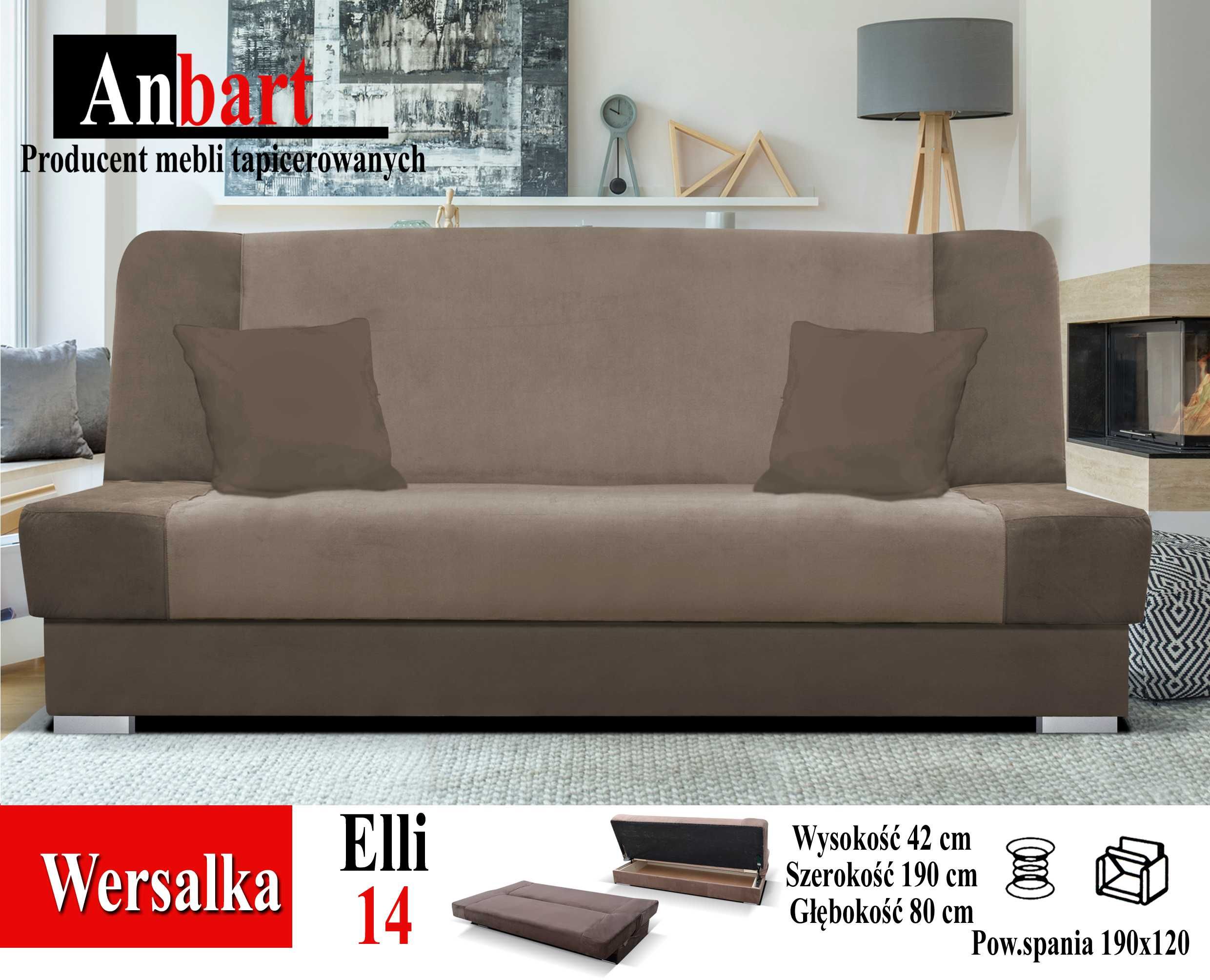 KANAPA Z Funkcja Spania Wersalka Sofa Łóżko DOSTAWA PRODUCENT