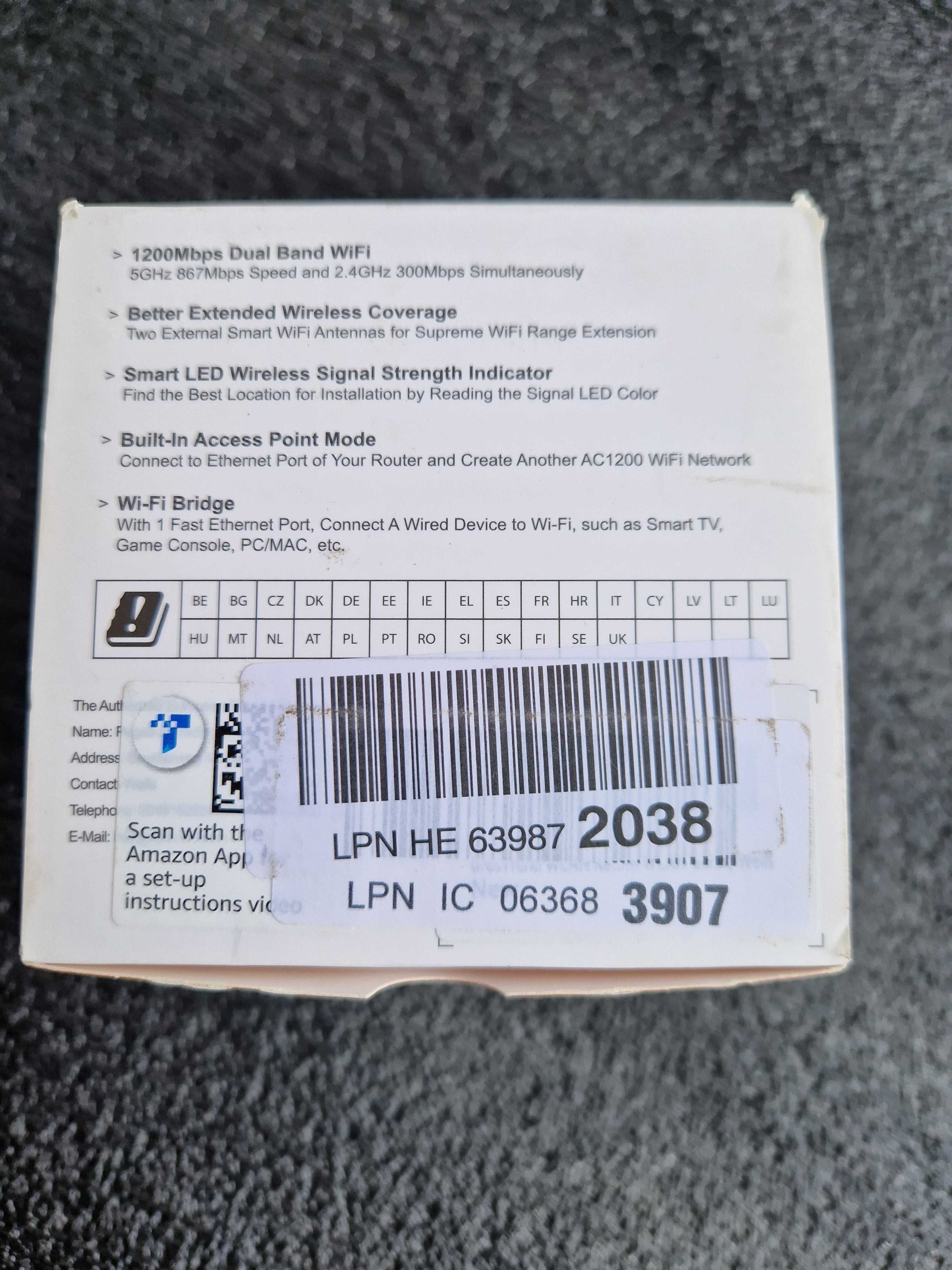 BrosTrend AC1200 WiFi Extender