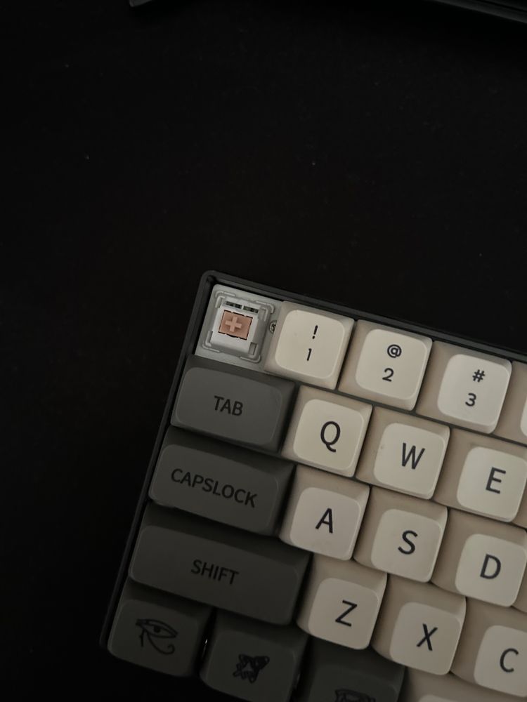 Klawiatura Custom z holy panda switch