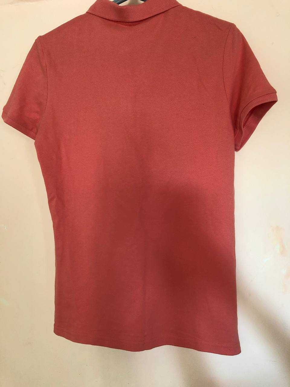 Жіноча футболка поло розміру S коралового кольору UP Fashion