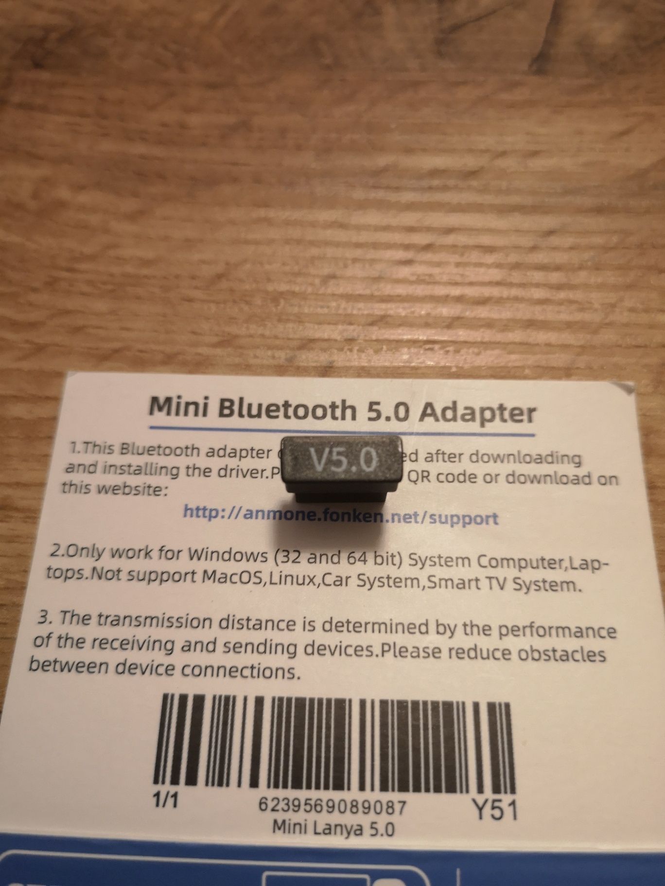 Adapter mini bluetooth 5.0 USB