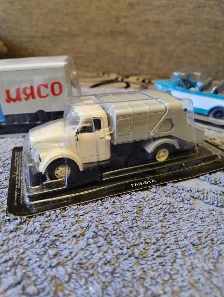 Моделі Газ 51 від деагостіні 1/43