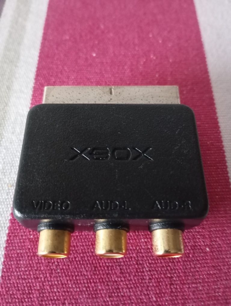 Adaptador Rca Scart original Xbox Classic