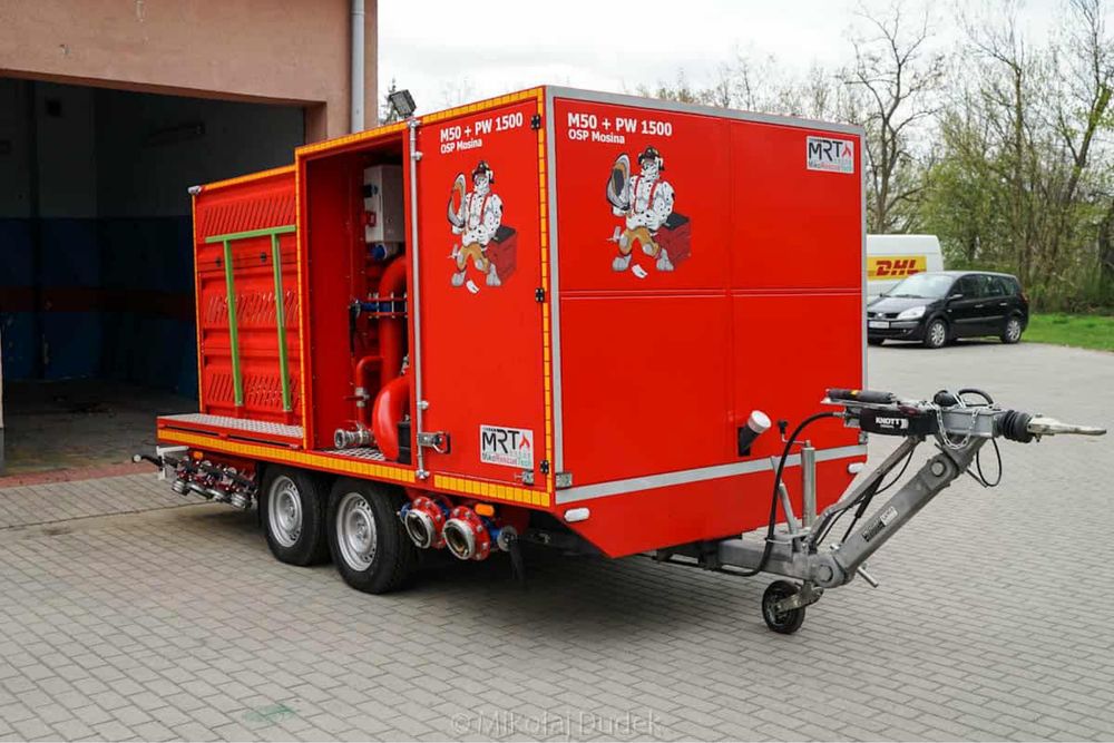 Przyczepa zaopatrzenia wodnego